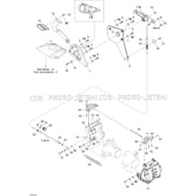 05- Reverse pour Seadoo 2004 GTX 4-TEC, Special Supercharged, 2004