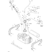 02- Fuel System pour Seadoo 2004 GTX 4-TEC, Supercharged, 2004