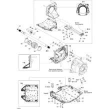 05- Propulsion pour Seadoo 2004 GTX 4-TEC, WAKE, 2004