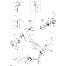07- Off Power Assisted Steering pour Sea-Doo 2004 GTX 4-TEC, WAKE, 2004