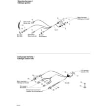 10- Steering Harness pour Seadoo 2004 GTX 4-TEC, WAKE, 2004