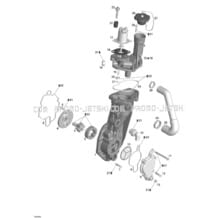 01- Oil Separator pour Sea-Doo 2004 RXP, 2004