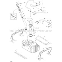 02- Fuel System pour Sea-Doo 2004 RXP, 2004