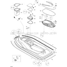 09- Body 2 pour Seadoo 2004 RXP, 2004