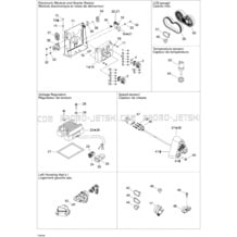 10- Electrical Accessories pour Seadoo 2004 RXP, 2004