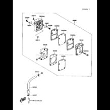 Fuel Pump pour Kawasaki 1989 650 SX