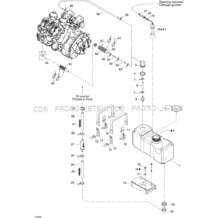 02- Oil Injection System pour Seadoo 2004 XP DI, 2004