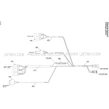10- Steering Harness pour Sea-Doo 2004 XP DI, 2004