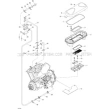 02- Air Intake pour Seadoo 2005 3D RFI, 2005