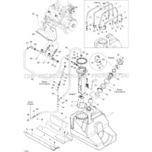 02- Fuel System pour Sea-Doo 2005 3D RFI, 2005