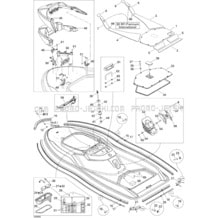 09- Body pour Seadoo 2005 3D RFI, 2005