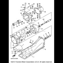 JET UNIT 1 pour Yamaha 1996 WaveRunner WAVE VENTURE 1100 - WVT1100U - 1996