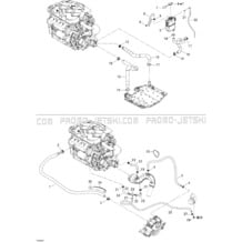 01- Cooling System pour Seadoo 2005 RXP, 2005