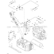 02- Fuel System pour Seadoo 2005 RXT, 2005