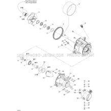 05- Pump pour Sea-Doo 2005 RXT, 2005