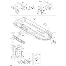 09- Hull pour Seadoo 2005 RXT, 2005