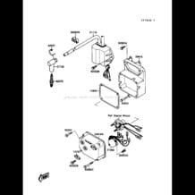 Ignition System pour Kawasaki 1989 650 SX