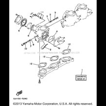 REPAIR KIT 2 pour Yamaha 1996 WaveRunner WAVE VENTURE 1100 (WVT1100U) 1996