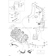 02- Oil Injection System pour Seadoo 2006 3D 947 DI, 2006