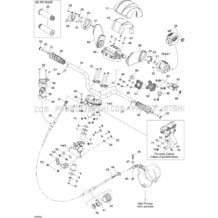 07- Steering System 1 pour Seadoo 2006 3D 947 DI, 2006