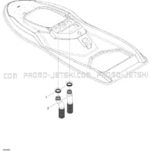 09- Ventilation pour Sea-Doo 2006 3D 947 DI, 2006