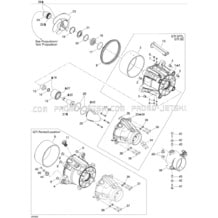 05- Pump GTI STD, GTI SE pour Sea-Doo 2006 GTI SE, 2006