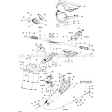 07- Steering System pour Seadoo 2006 GTI SE, 2006