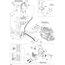 10- Electrical System GTI SE pour Seadoo 2006 GTI SE, 2006