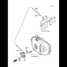 Oil Pump pour Kawasaki 1989 650 SX