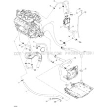 01- Cooling System pour Seadoo 2006 GTX 4-TEC, WAKE, 2006