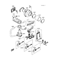 Bilge Pump pour Kawasaki 1989 Jet Mate