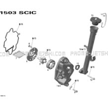 02- Oil Separator pour Seadoo 2007 RXP 1503 BVIC, 2007