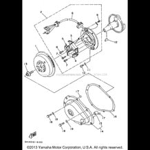 GENERATOR pour Yamaha 1996 WaveRunner WAVE VENTURE 700 - WVT700U - 1996