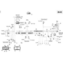 10- Electrical Harness BVIC 1 pour Seadoo 2007 RXP 1503 BVIC, 2007