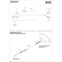 10- Electrical Harness BVIC 2 pour Sea-Doo 2007 RXP 1503 BVIC, 2007
