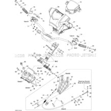07- Steering System CU pour Sea-Doo 2007 RXT, 2007