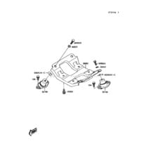 Engine Mount pour Kawasaki 1989 Jet Mate