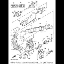 REPAIR KIT 1 pour Yamaha 1996 WaveRunner WAVE VENTURE 700 - WVT700U - 1996