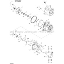 05- Pump pour Sea-Doo 2008 RXT 215, 2008