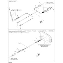 10- Electrical Harness 2 pour Seadoo 2008 RXT 215, 2008