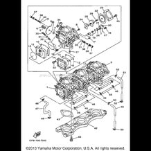 CARBURETOR pour Yamaha 1997 WaveRunner GP1200V - 1997