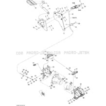 05- Reverse pour Sea-Doo 2009 RXT 215, 2009