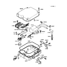 Ignition System pour Kawasaki 1989 Jet Mate