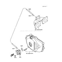 Oil Pump pour Kawasaki 1989 Jet Mate