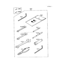 Owner's Tools pour Kawasaki 1989 Jet Mate