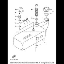 OIL TANK pour Yamaha 1997 WaveRunner GP1200V - 1997