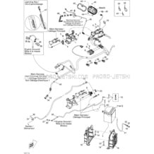 10- Electrical System pour Seadoo 2011 GTS Pro 130, 2011