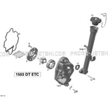 02- Oil Separator pour Sea-Doo 2011 GTS 130 & Rental 99, 2011