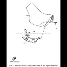 STEERING 2 pour Yamaha 1997 WaveRunner GP 1200 V - 1997