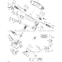 07- Steering pour Seadoo 2011 RXP-X 255 & RS, 2011